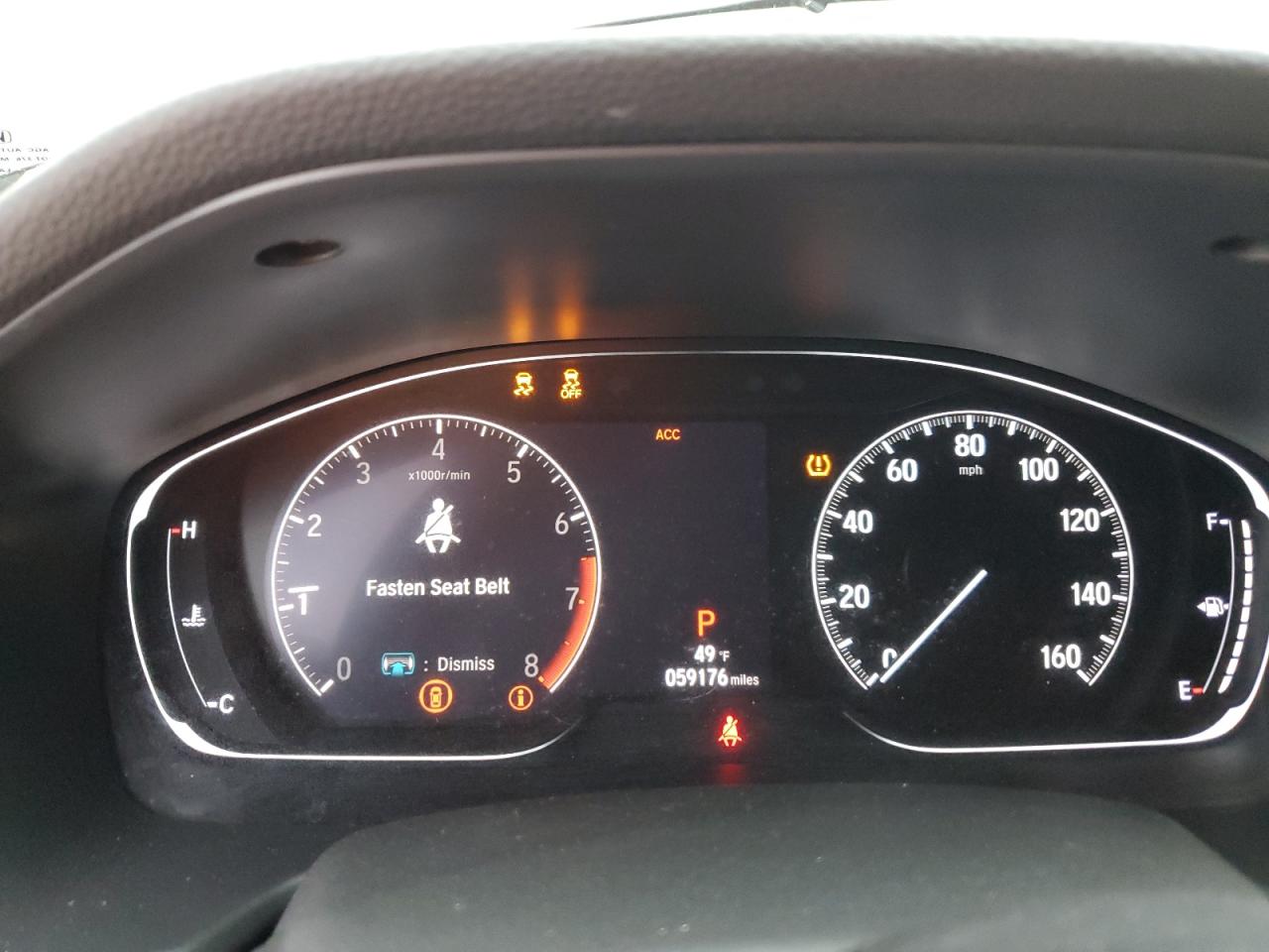 2018 Honda Accord VIN 1HGCV1F42JA260038 Copart auction photo, rear end damage thumbnail 9