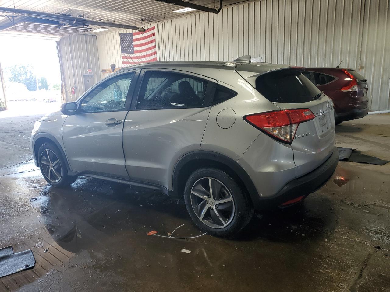 2022 Honda HR-V VIN 3CZRU5H56NM738702 Copart auction photo, front end damage thumbnail 2
