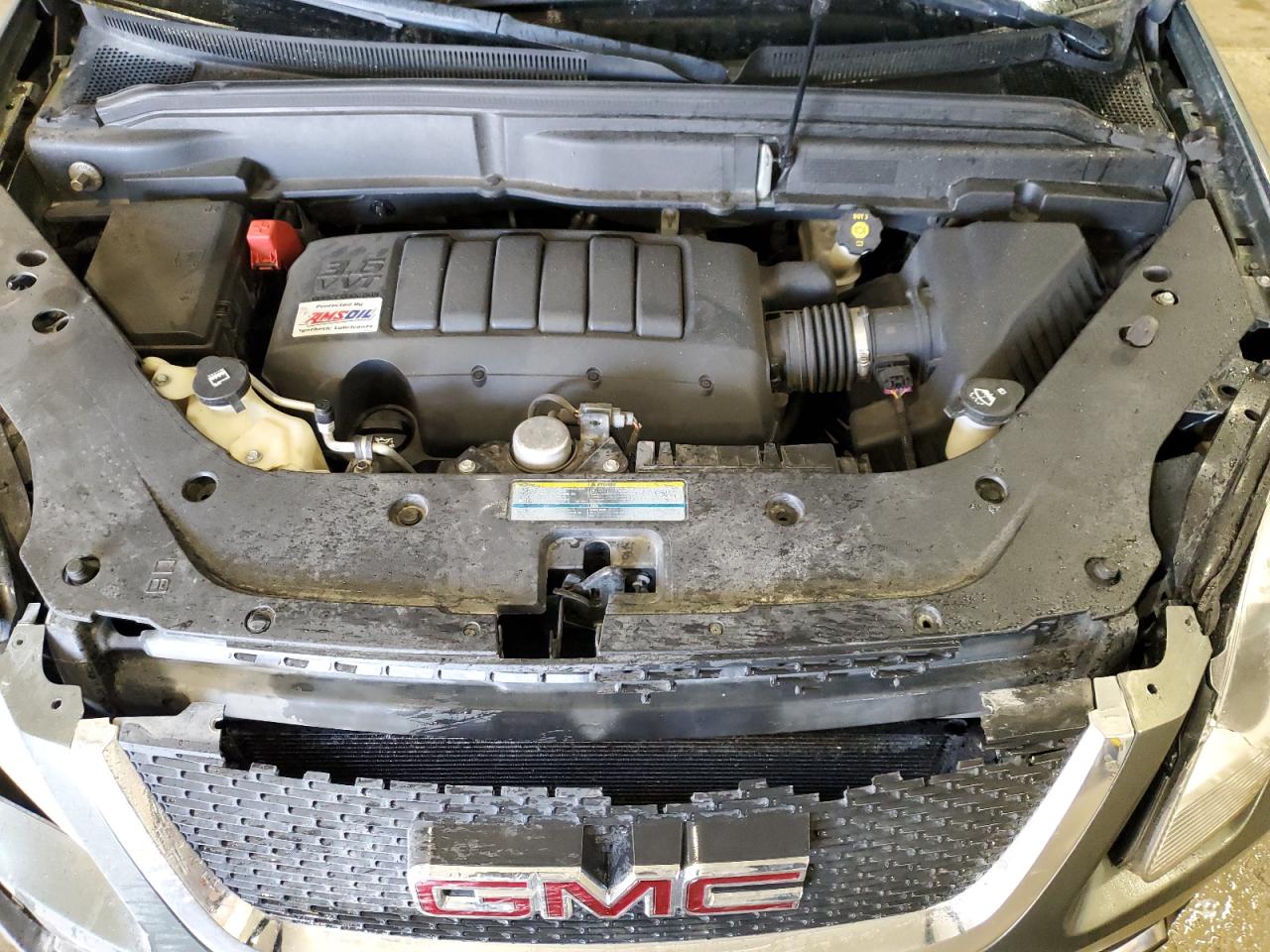 2010 GMC Acadia VIN 1GKLRMED6AJ257055 Copart auction photo, front end / side damage thumbnail 12