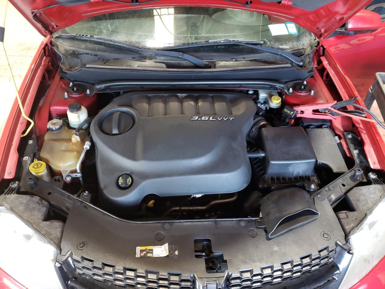 2014 Dodge Avenger VIN 1C3CDZCG9EN165767 Copart auction photo, all over damage thumbnail 11