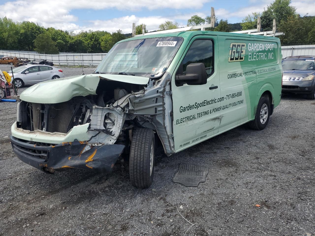 2016 Nissan NV VIN 1N6BF0KY5GN815508