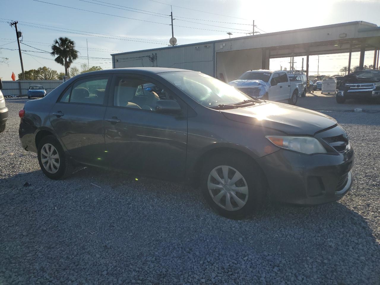 2011 Toyota Corolla VIN JTDBU4EE8B9149652 Copart auction photo, side damage thumbnail 4