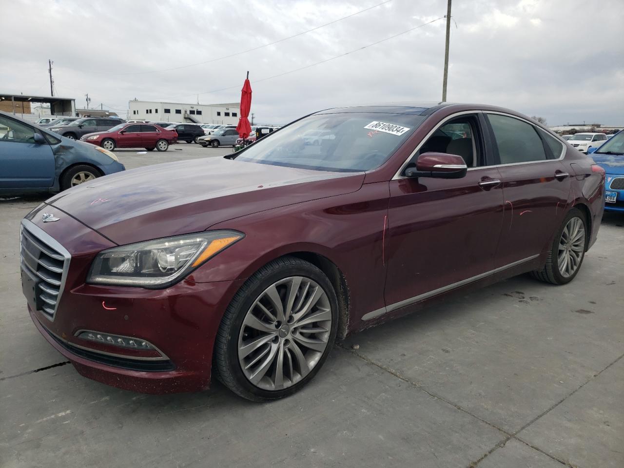2017 Genesis G80 VIN KMHGN4JF5HU173913