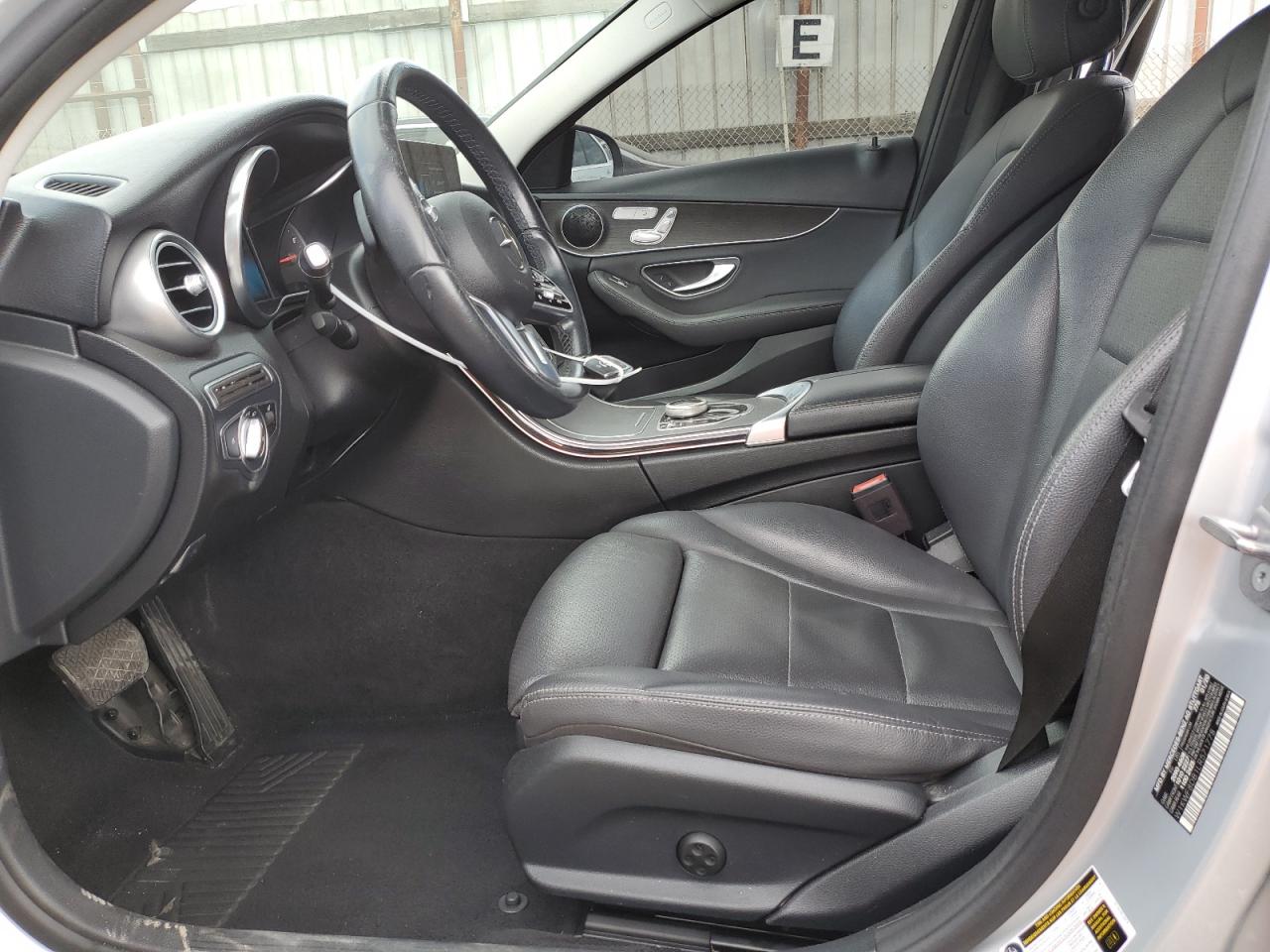 2020 Mercedes-Benz C-klasse VIN W1KWF8DB1LR571778 Copart auction photo, side damage thumbnail 7