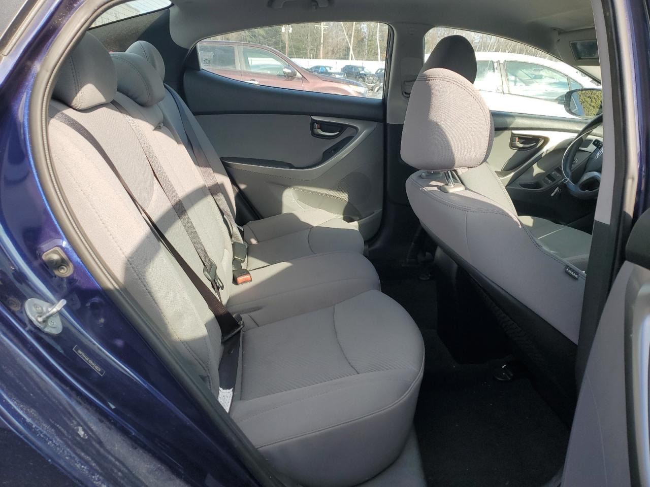 2013 Hyundai Elantra VIN 5NPDH4AEXDH424029 Copart auction photo, front end damage thumbnail 10