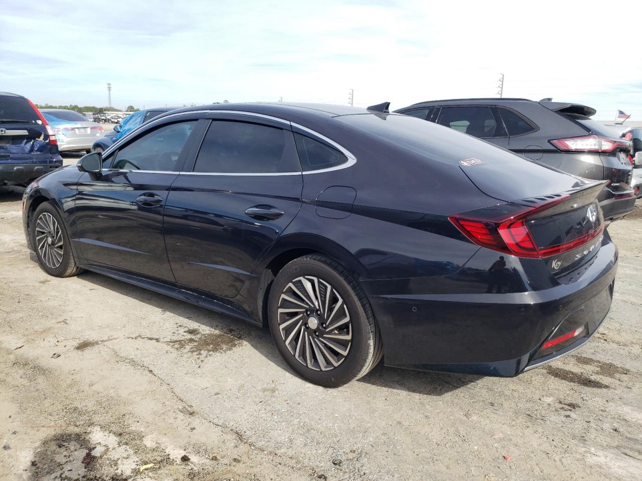 2023 Hyundai Sonata VIN KMHL54JJ5PA063995 Copart auction photo, undercarriage damage thumbnail 2