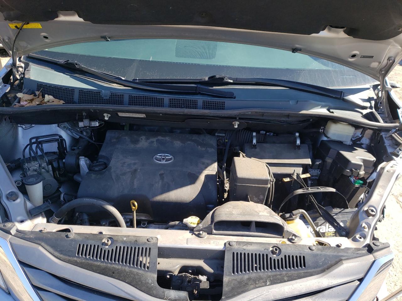 2012 Toyota Sienna VIN 5TDYK3DC7CS251506 Copart auction photo, all over / undercarriage damage thumbnail 12