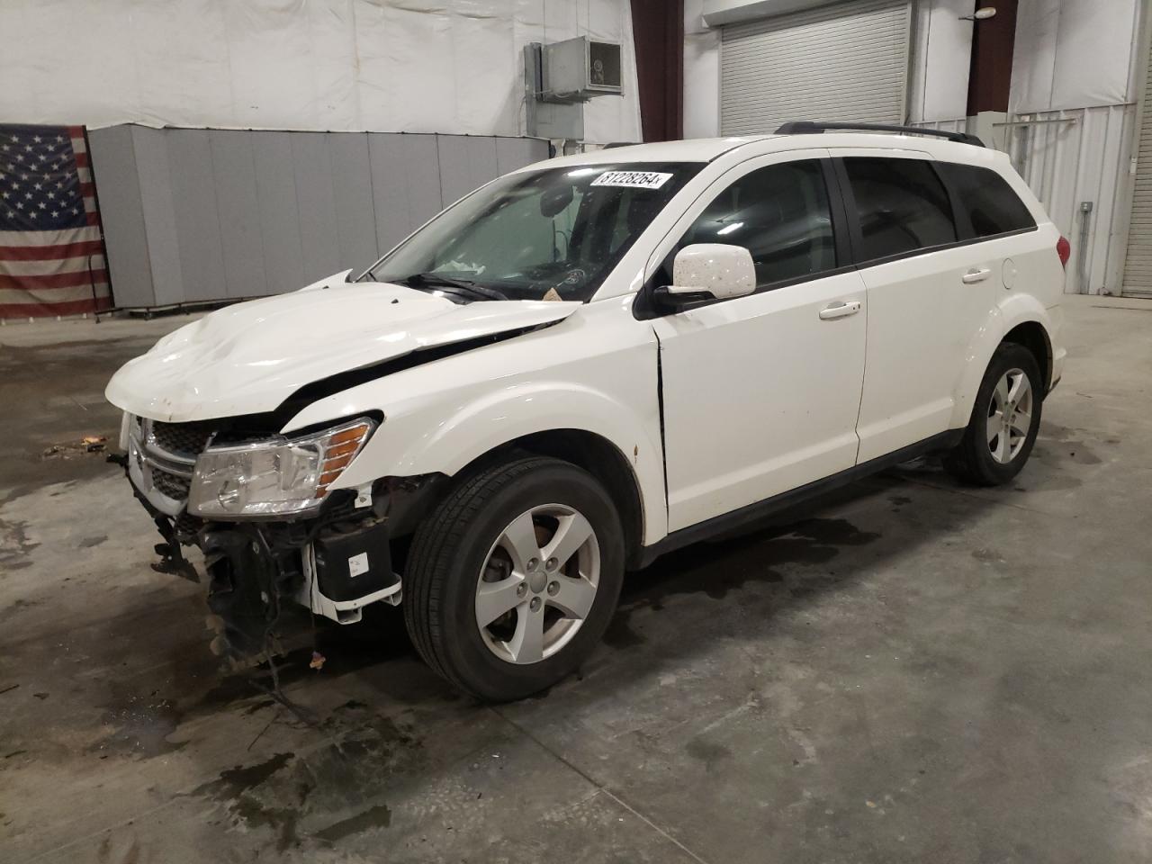 2012 Dodge Journey VIN 3C4PDCBGXCT208621