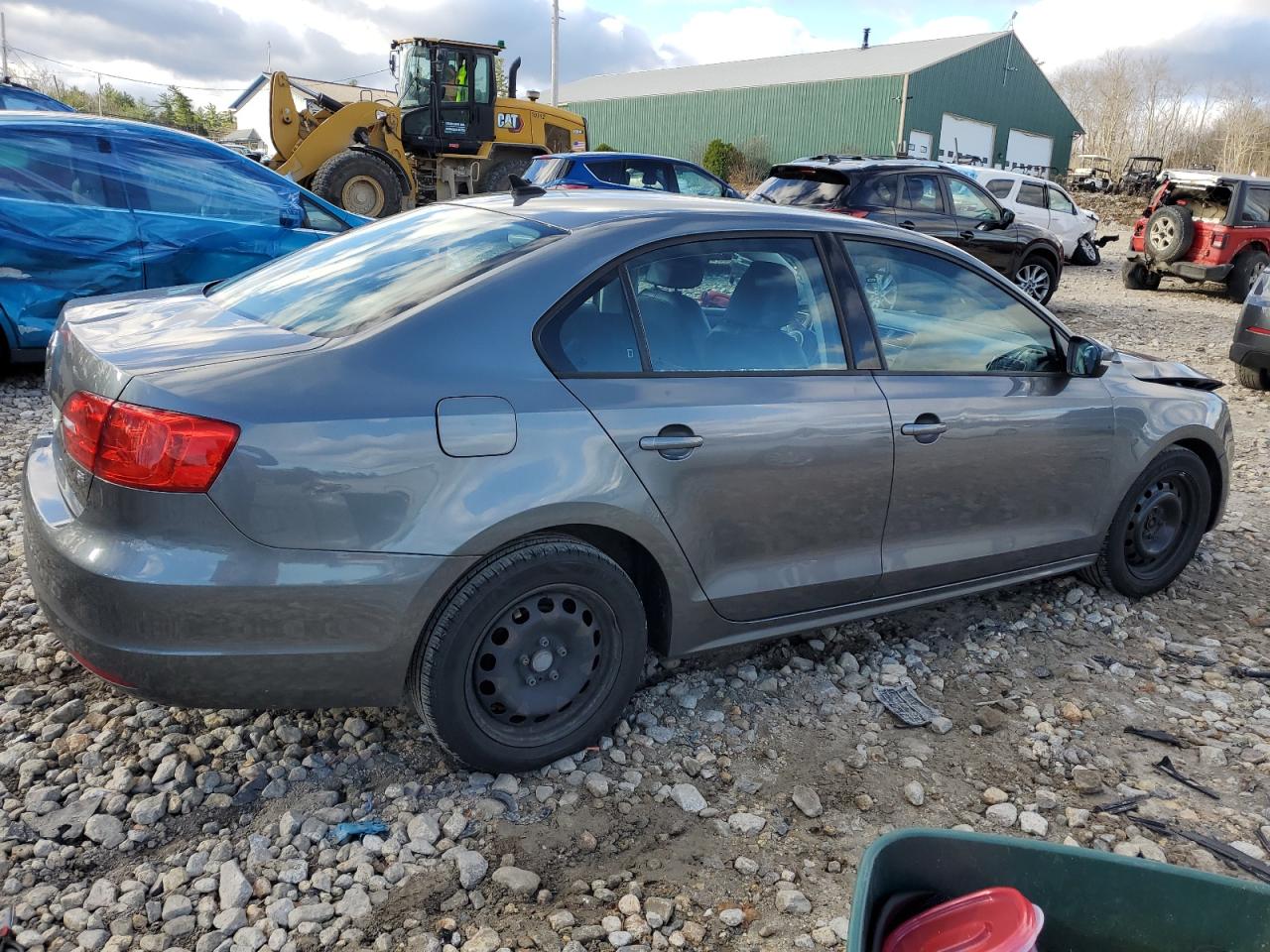 2014 Volkswagen Jetta VIN 3VWD17AJ9EM247016 Copart auction photo, front end / minor dent/scratches damage thumbnail 3