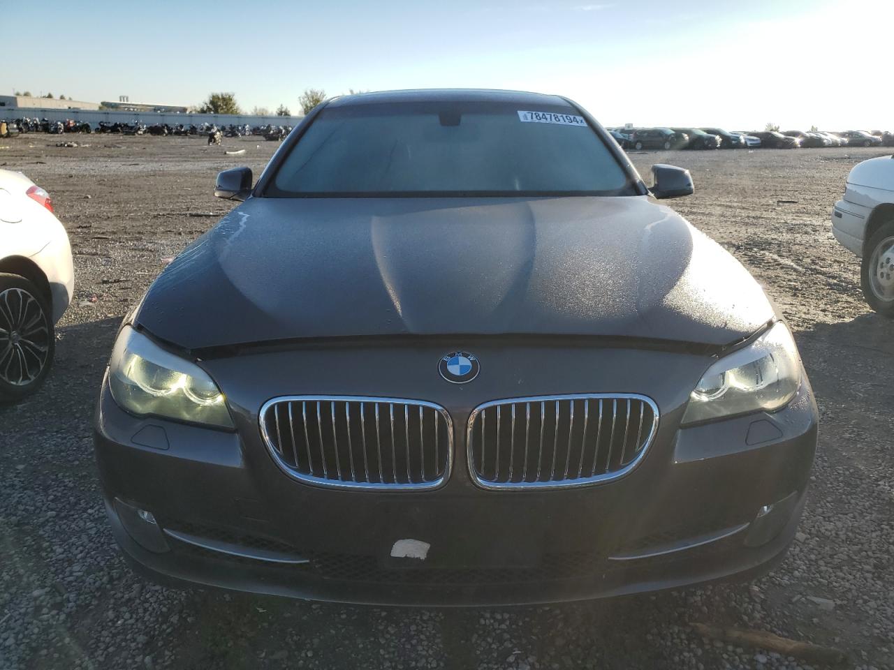 2013 BMW 5er VIN WBAFU7C51DDU71021 Copart auction photo, rear end damage thumbnail 5