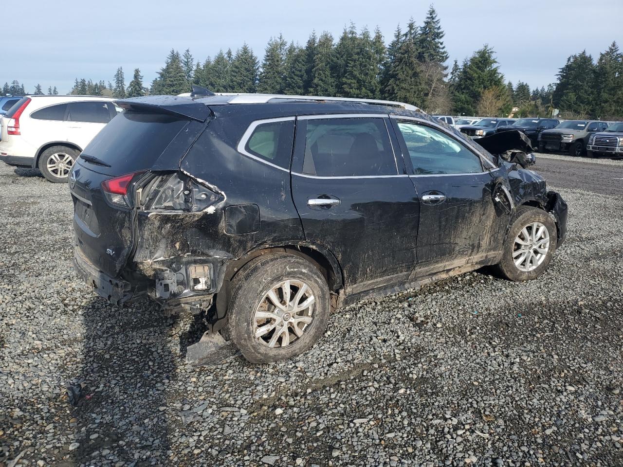 2020 Nissan Rogue VIN KNMAT2MT1LP534759 Copart auction photo, all over damage thumbnail 3