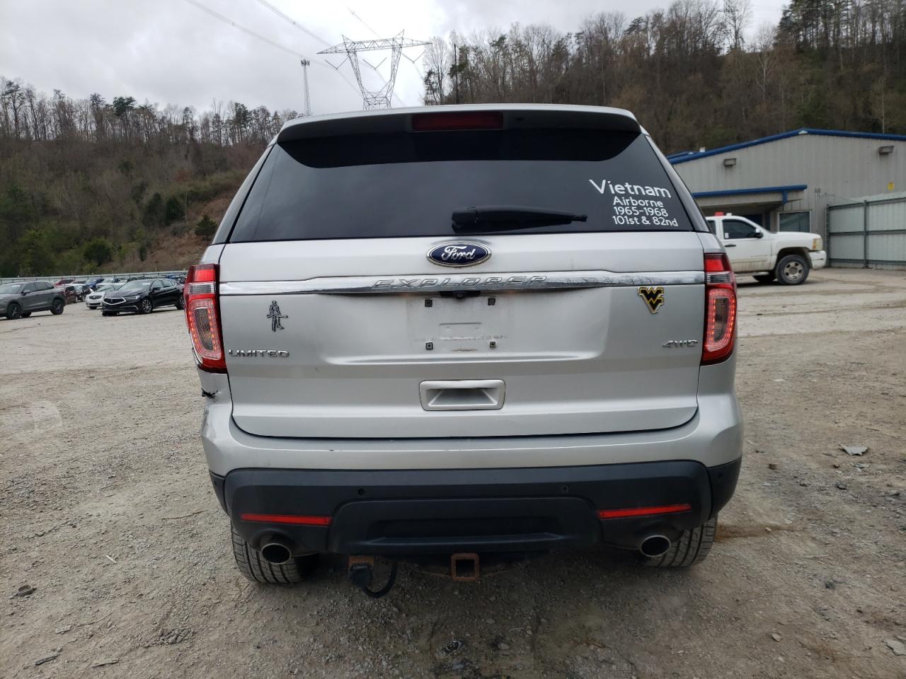 2015 Ford Explorer VIN 1FM5K8F83FGA21027 Copart auction photo, rear end damage thumbnail 6