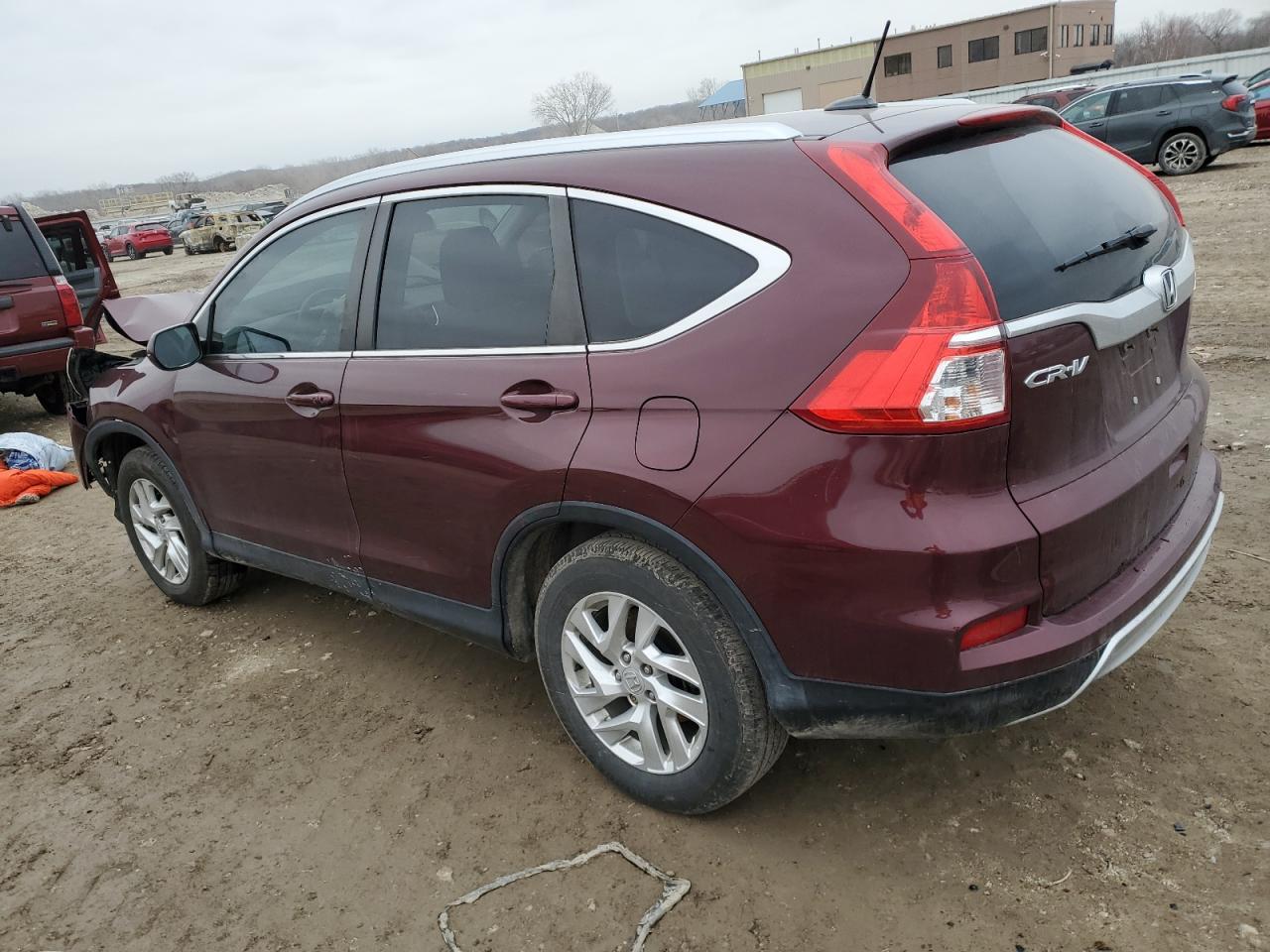 2015 Honda CR-V VIN 5J6RM4H76FL064209 Copart auction photo, front end damage thumbnail 2