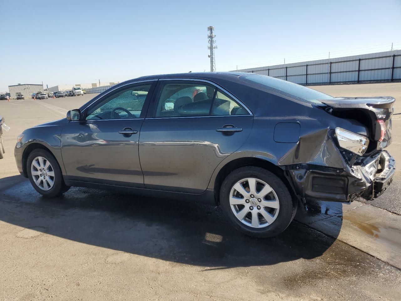 2007 Toyota Camry VIN 4T1BE46K37U161709 Copart auction photo, rear end damage thumbnail 2