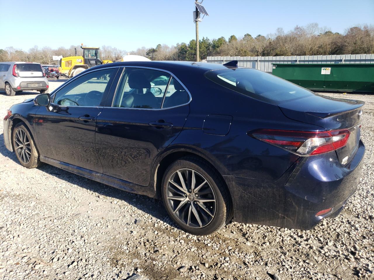 2022 Toyota Camry VIN 4T1G11AK0NU638746 Copart auction photo, front end damage thumbnail 2