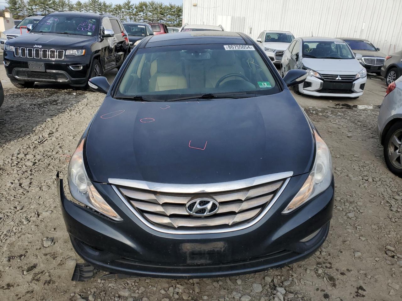 2013 Hyundai Sonata VIN 5NPEC4AC9DH575686 Copart auction photo, side damage thumbnail 5