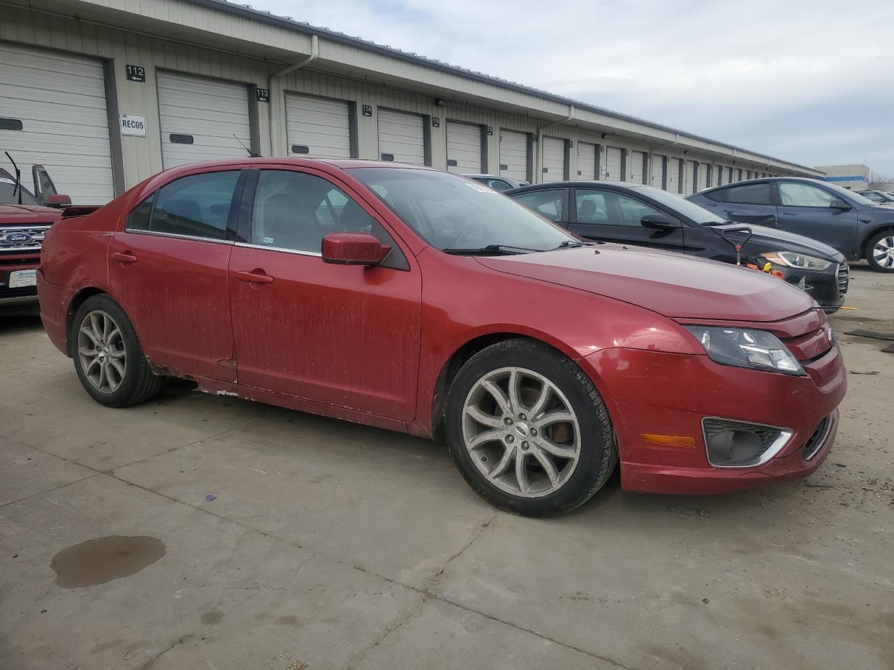 2010 Ford Fusion VIN 3FAHP0HA6AR261958 Copart auction photo, rear end damage thumbnail 4
