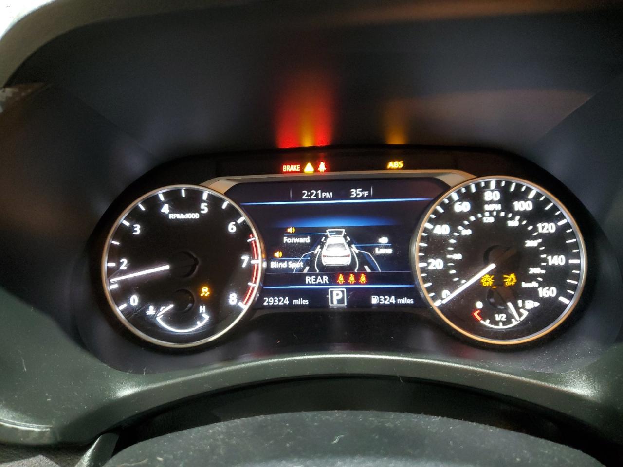 2020 Nissan Sentra VIN 3N1AB8CV0LY271836 Copart auction photo, front end / side damage thumbnail 9