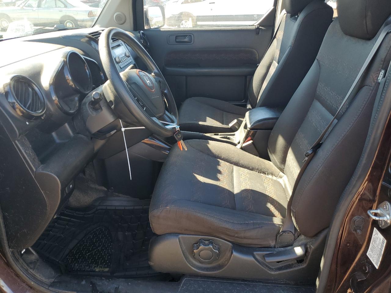 2007 Honda Element VIN 5J6YH18987L005793 Copart auction photo, front end / side damage thumbnail 7