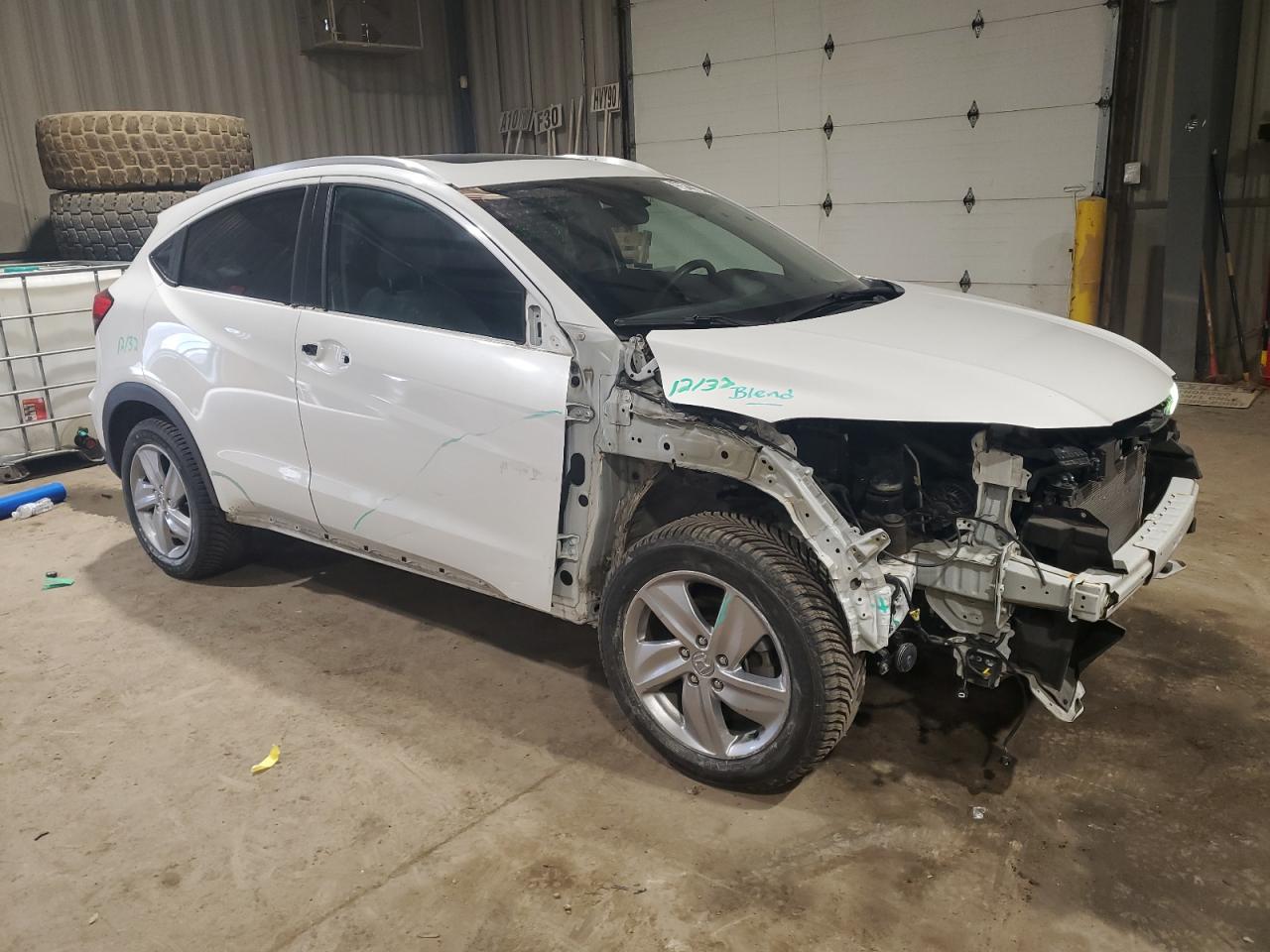 2019 Honda HR-V VIN 3CZRU6H57KM716788 Copart auction photo, front end damage thumbnail 4