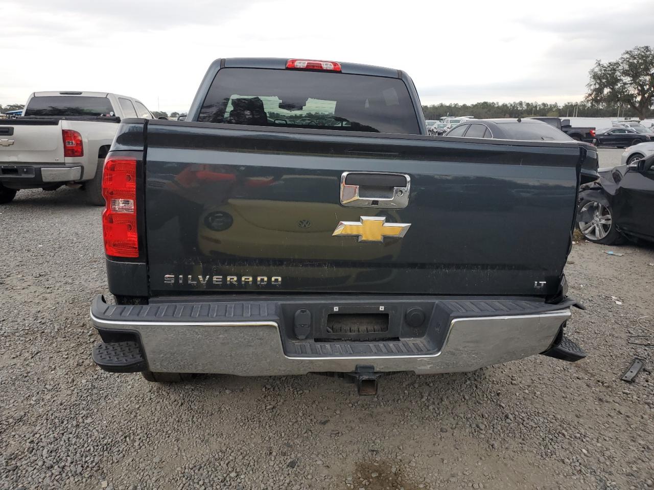 2018 Chevrolet Silverado VIN 3GCPCREC9JG576986 Copart auction photo, all over damage thumbnail 6