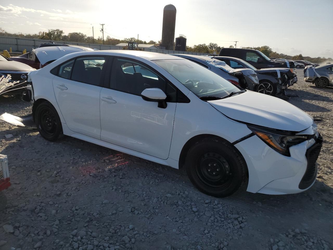 2022 Toyota Corolla VIN 5YFEPMAE8NP334311 Copart auction photo, rear end / front end damage thumbnail 4