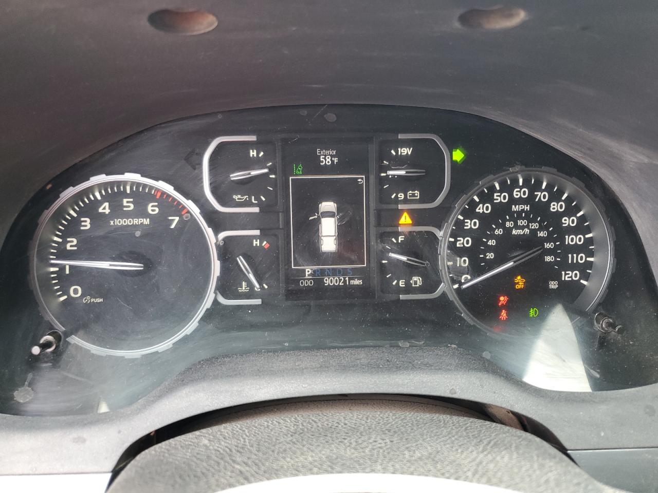 2020 Toyota Tundra VIN 5TFDY5F10LX925946 Copart auction photo, front end damage thumbnail 9