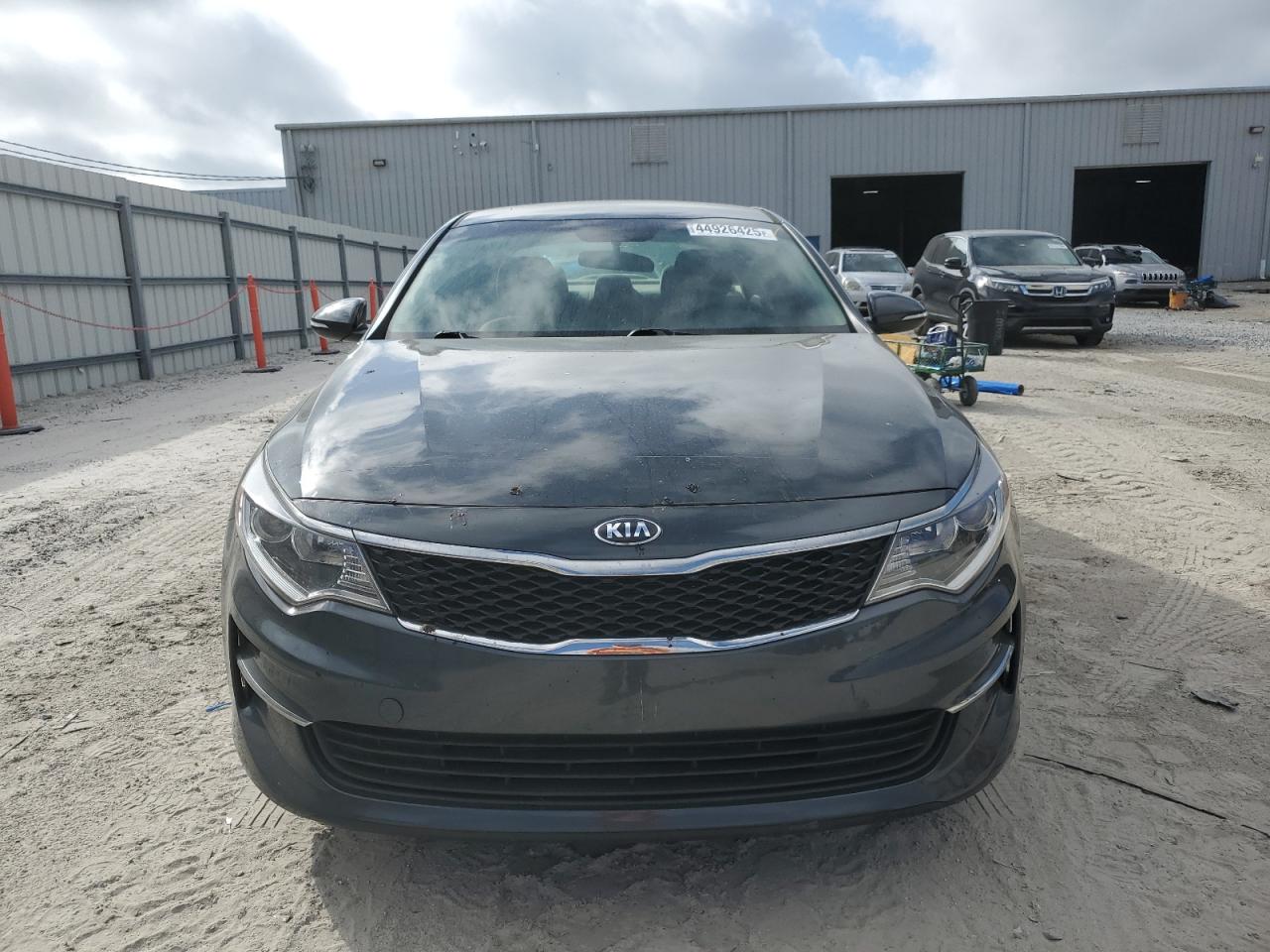 2016 KIA Optima VIN KNAGT4L34G5090430 Copart auction photo, rear end damage thumbnail 5