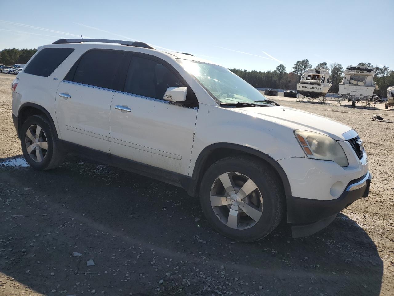 2011 GMC Acadia VIN 1GKKRRED6BJ288087 Copart auction photo, front end damage thumbnail 4