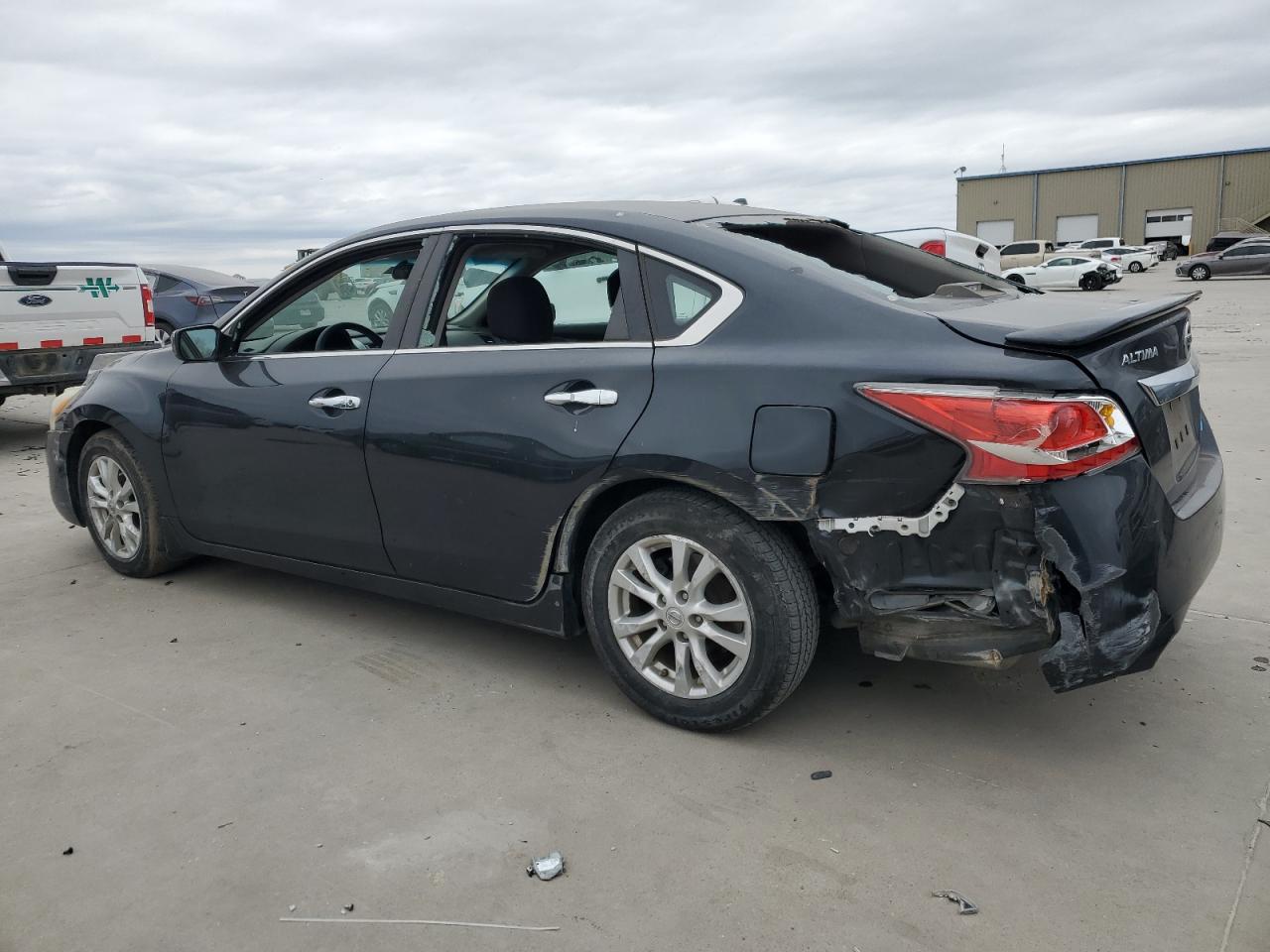 2014 Nissan Altima VIN 1N4AL3AP4EN376595 Copart auction photo, rear end / side damage thumbnail 2