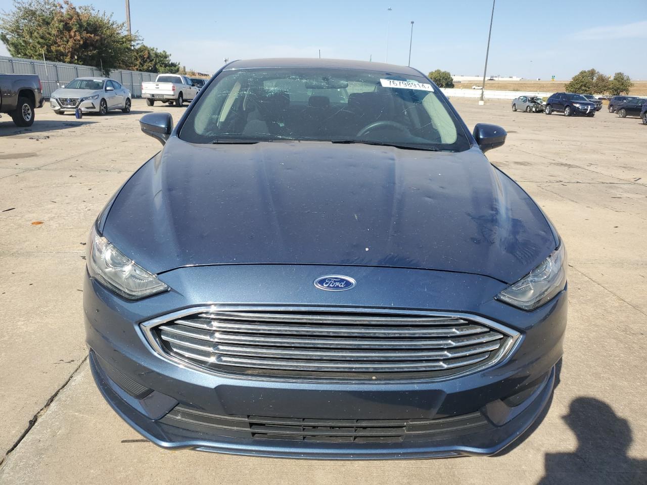 2018 Ford Fusion VIN 3FA6P0HD8JR279914 Copart auction photo, hail / minor dent/scratches damage thumbnail 5
