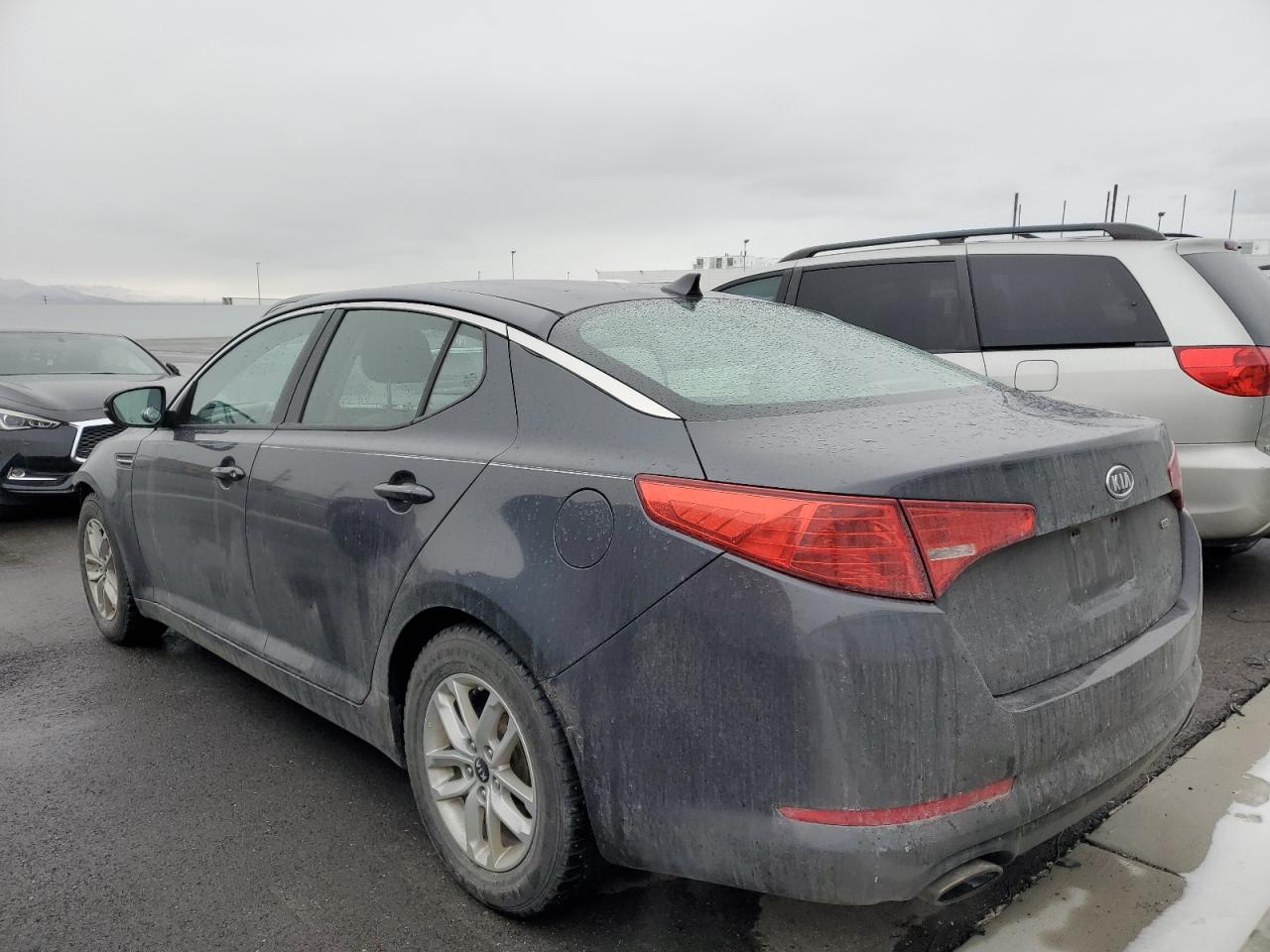 2011 KIA Optima VIN KNAGM4A74B5110218 Copart auction photo, front end damage thumbnail 2