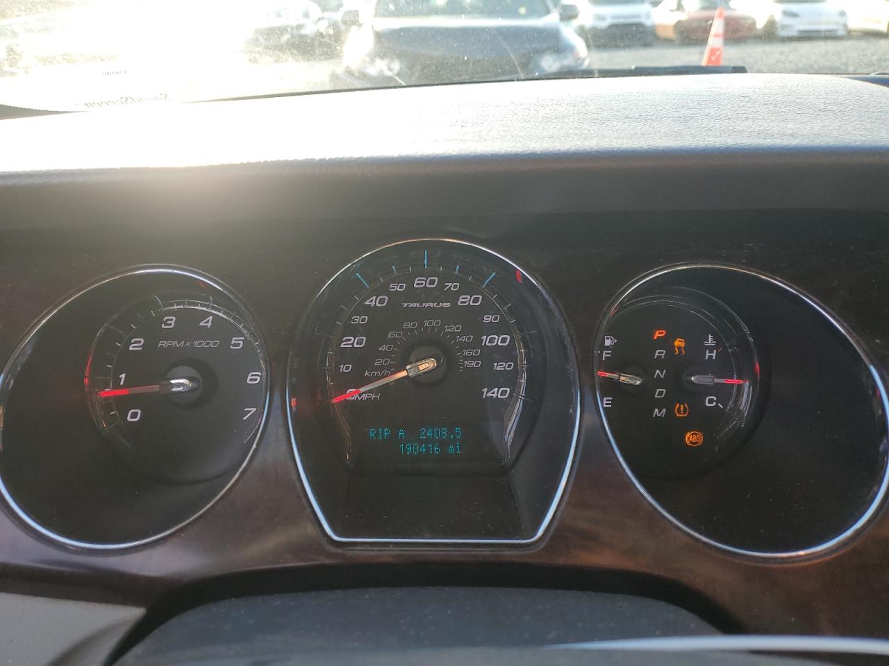 2012 Ford Taurus VIN 1FAHP2EW0CG111995 Copart auction photo, front end / undercarriage damage thumbnail 9