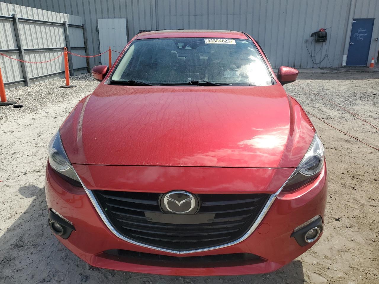 2016 Mazda 3 VIN JM1BM1X36G1327218 Copart auction photo, side damage thumbnail 5