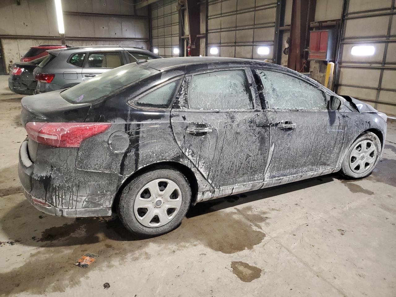 2018 Ford Focus VIN 1FADP3E20JL235125 Copart auction photo, front end / minor dent/scratches damage thumbnail 3