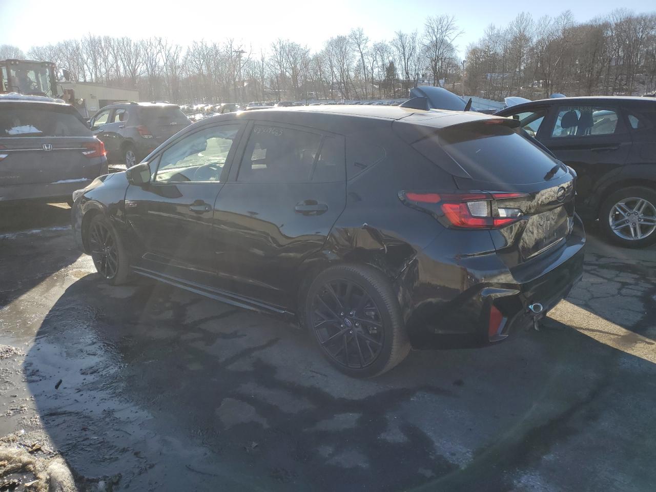 2024 Subaru Impreza VIN JF1GUHJC9R8316818 Copart auction photo, rear end / side damage thumbnail 2