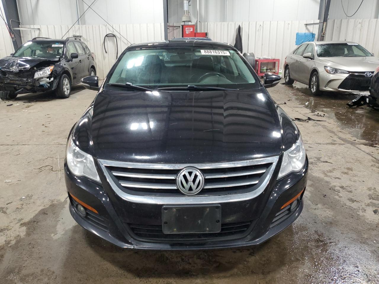2009 Volkswagen Passat CC VIN WVWGU73C59E547962 Copart auction photo, front end / undercarriage damage thumbnail 5