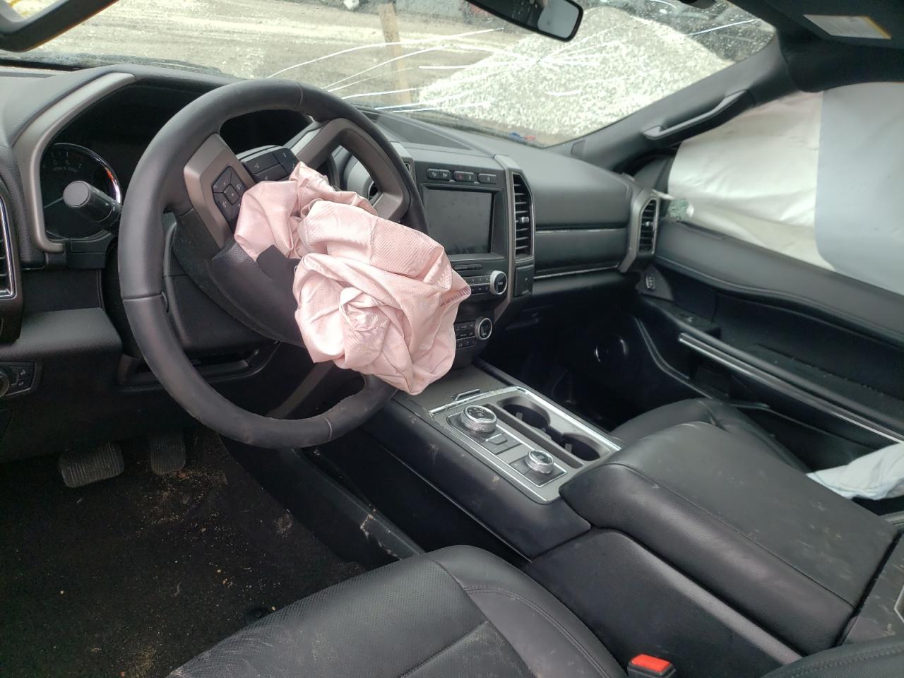 2021 Ford Expedition VIN 1FMJU1JT2MEA43900 Copart auction photo, all over damage thumbnail 8