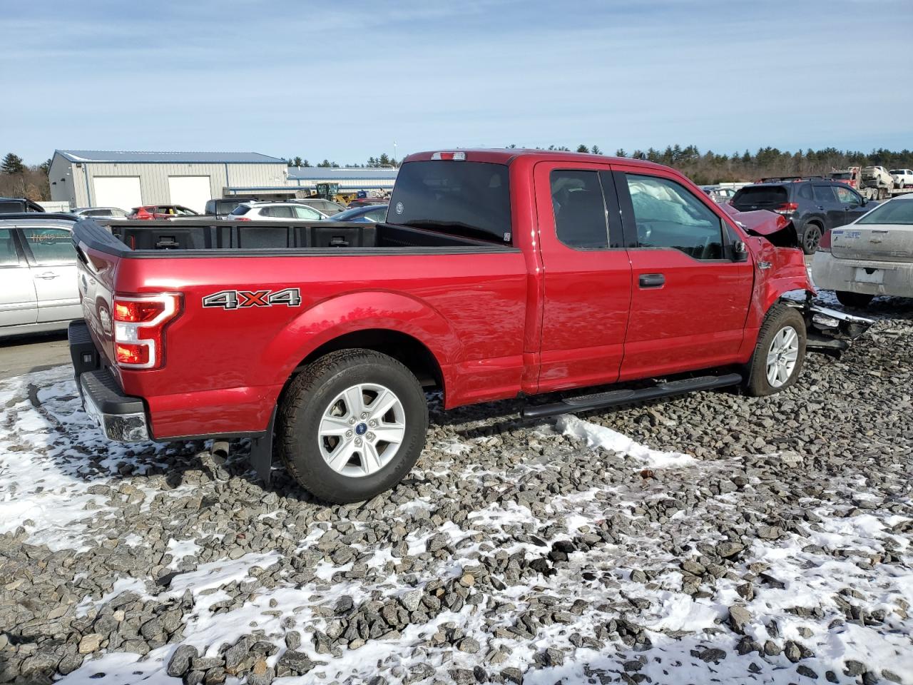2020 Ford F-150 VIN 1FTEX1EP8LKF14605 Copart auction photo, front end / minor dent/scratches damage thumbnail 3