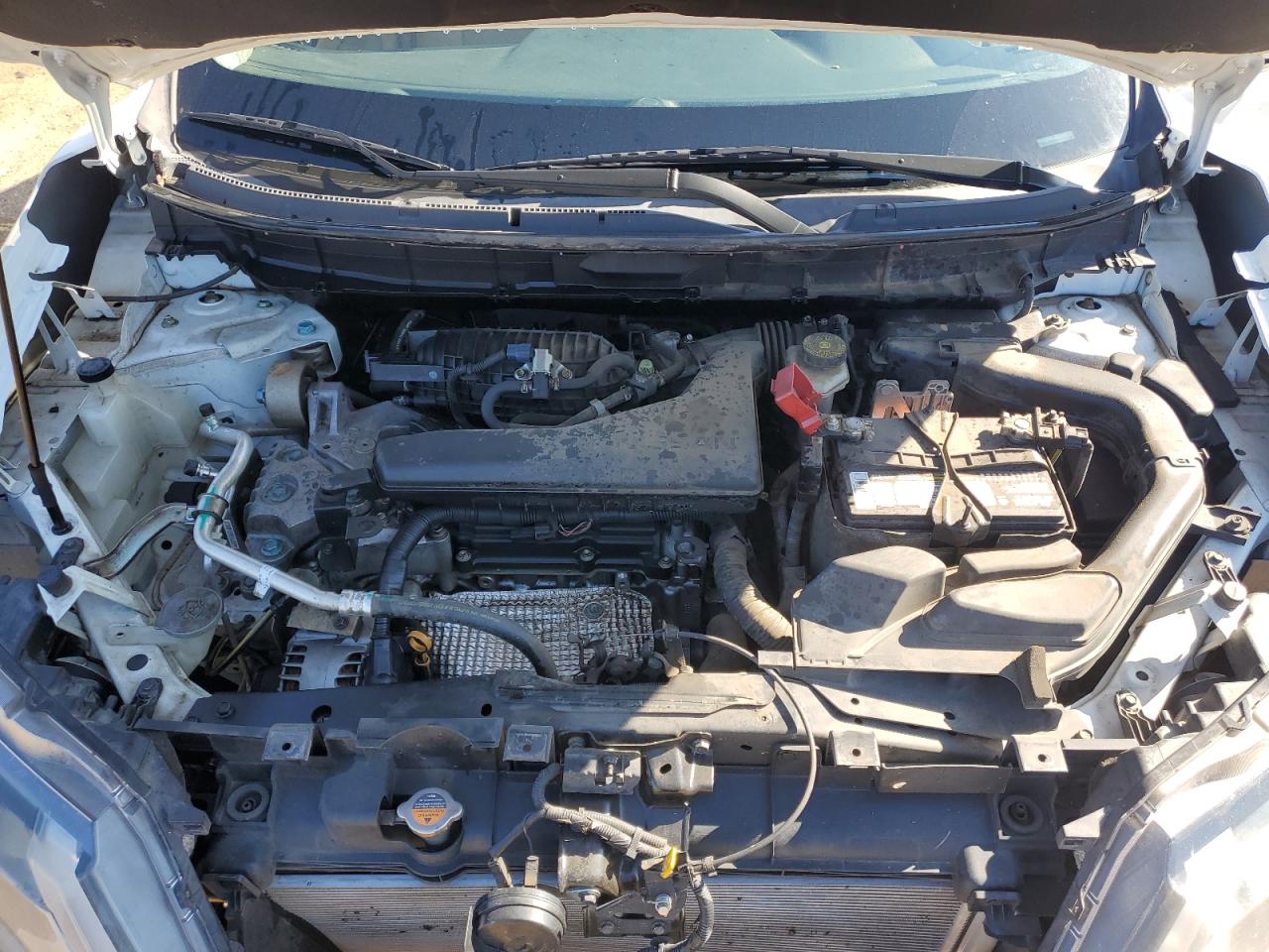 2017 Nissan Rogue VIN KNMAT2MT4HP522645 Copart auction photo, front end / minor dent/scratches damage thumbnail 12