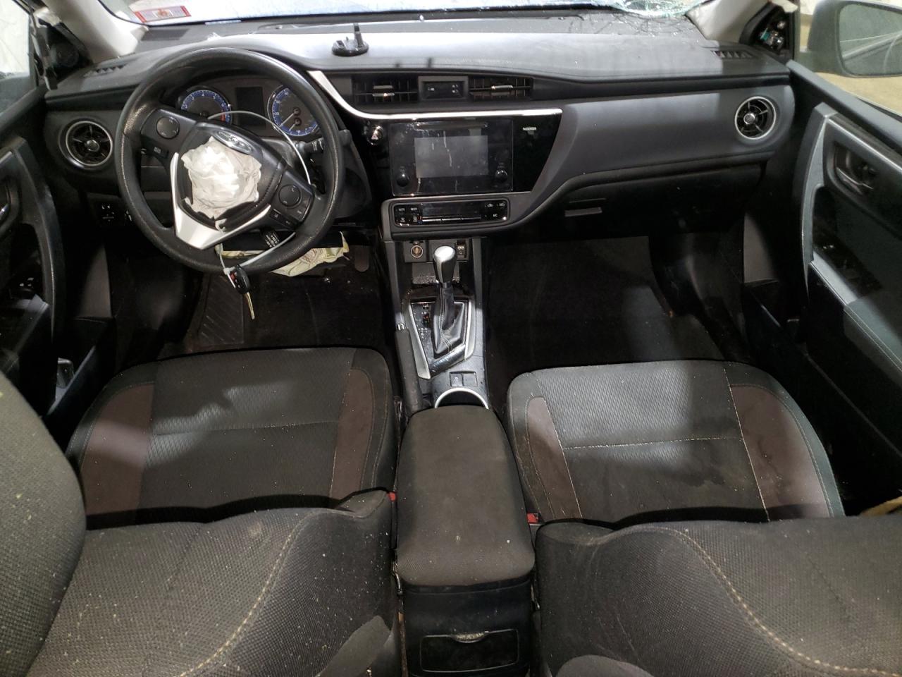 2017 Toyota Corolla VIN 2T1BURHEXHC761833 Copart auction photo, front end / side damage thumbnail 8