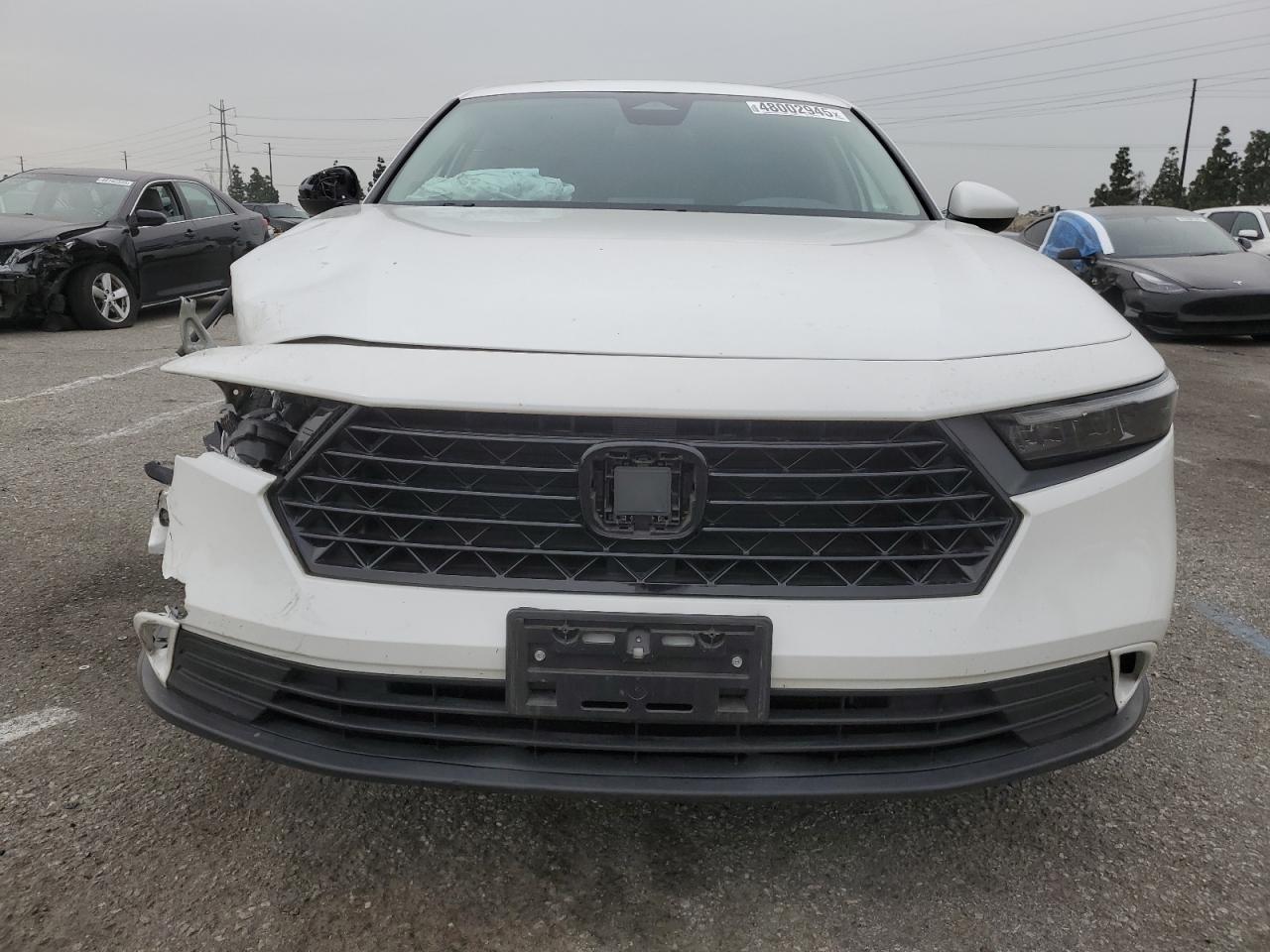 2023 Honda Accord VIN 1HGCY1F33PA019001 Copart auction photo, side / front end damage thumbnail 5