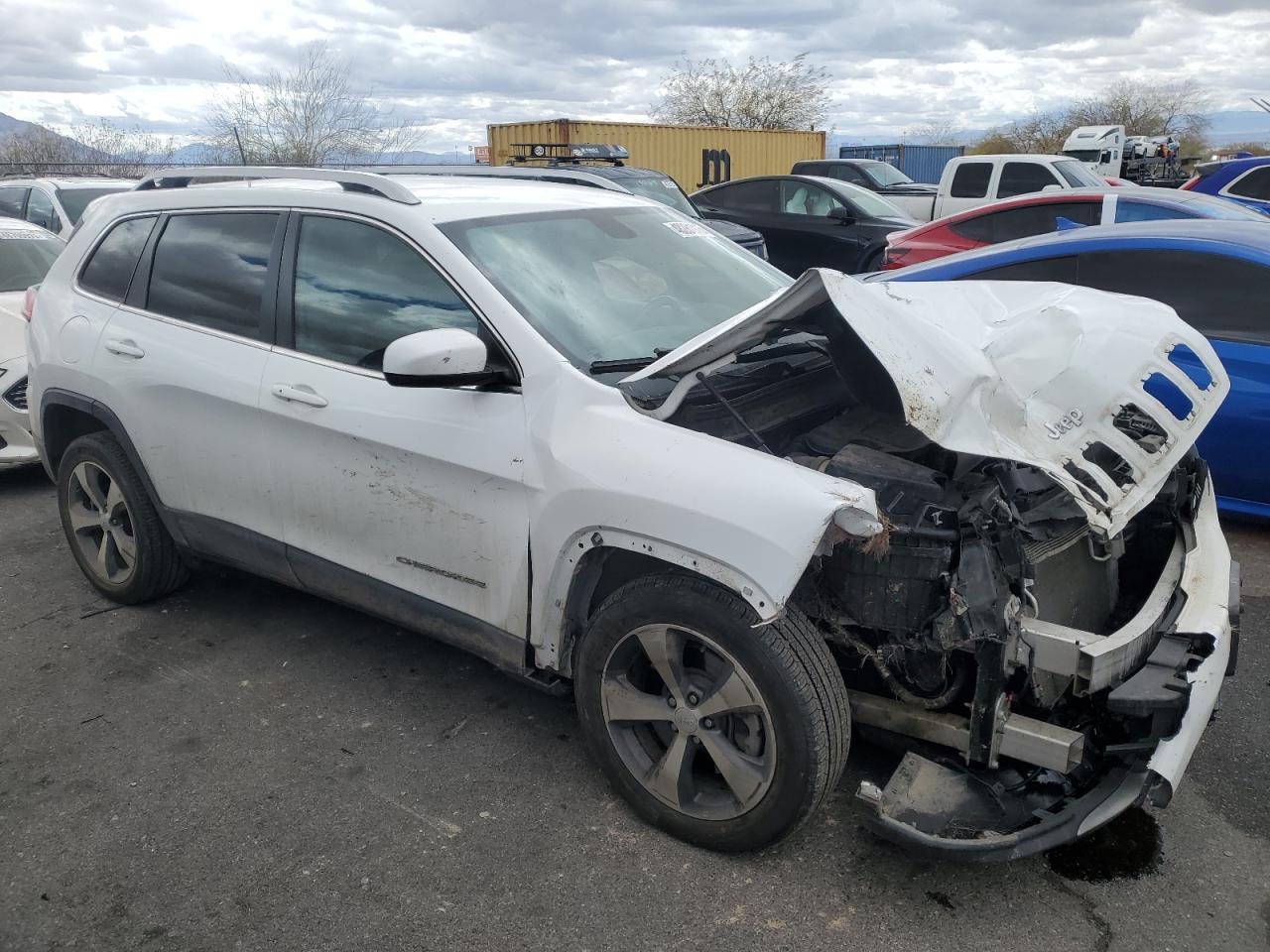 2020 Jeep Grand Cherokee VIN 1C4PJLDB0LD652462 Copart auction photo, front end damage thumbnail 4
