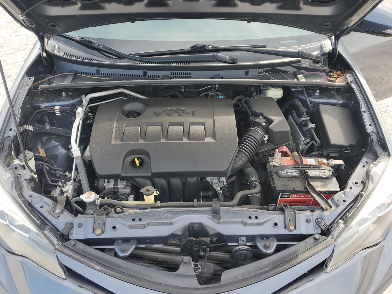 2018 Toyota Corolla VIN 5YFBURHE7JP802795 Copart auction photo, side / rear end damage thumbnail 11