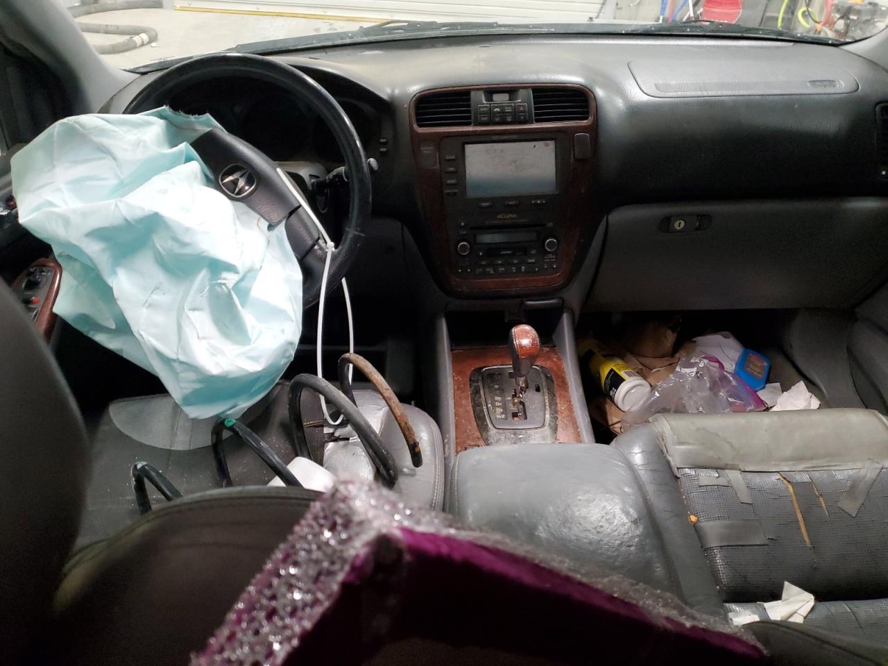 2004 Acura MDX VIN 2HNYD18694H555451 Copart auction photo, mechanical damage thumbnail 8