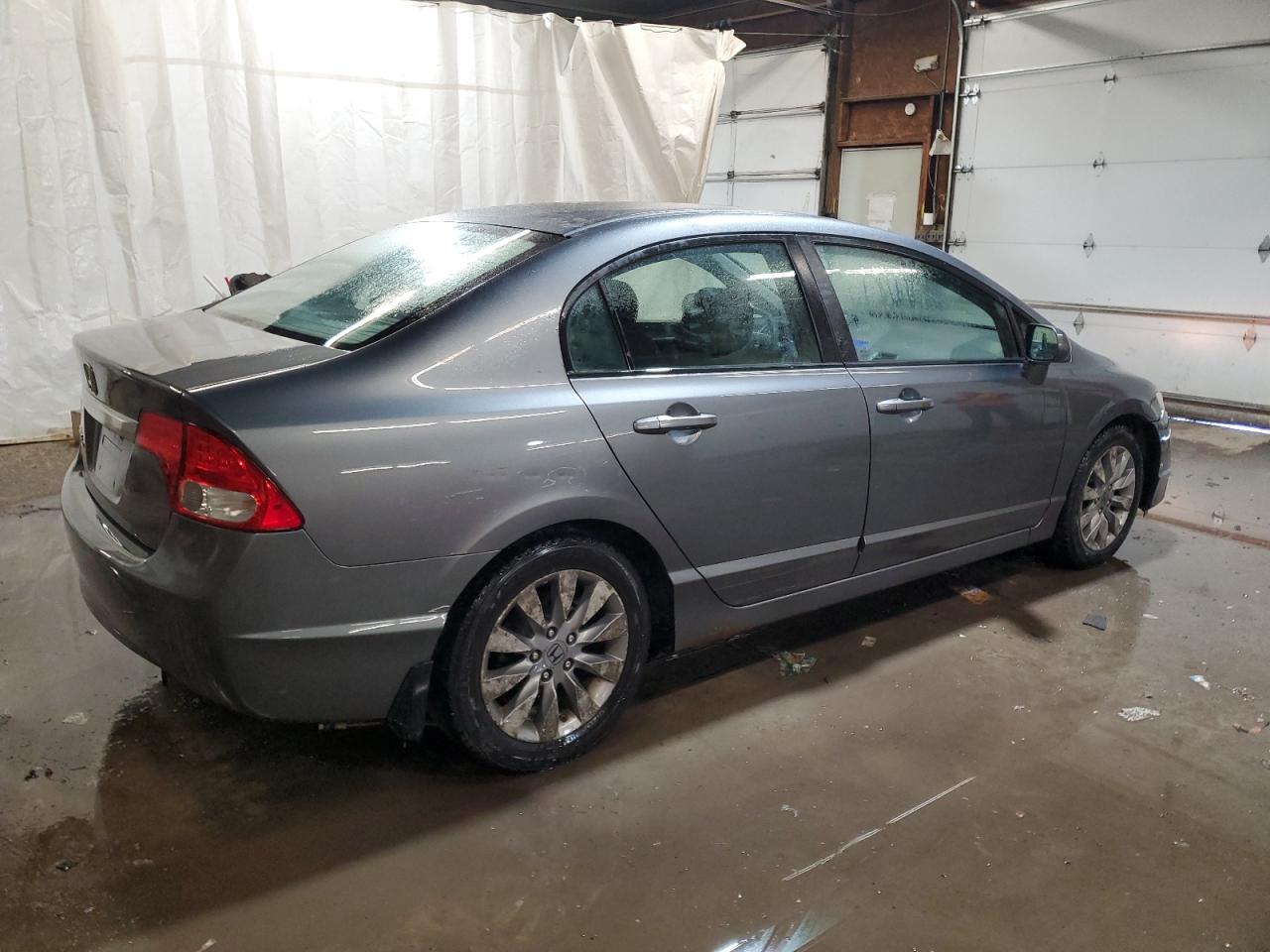 2009 Honda Civic VIN 1HGFA16839L022100 Copart auction photo, front end / side damage thumbnail 3