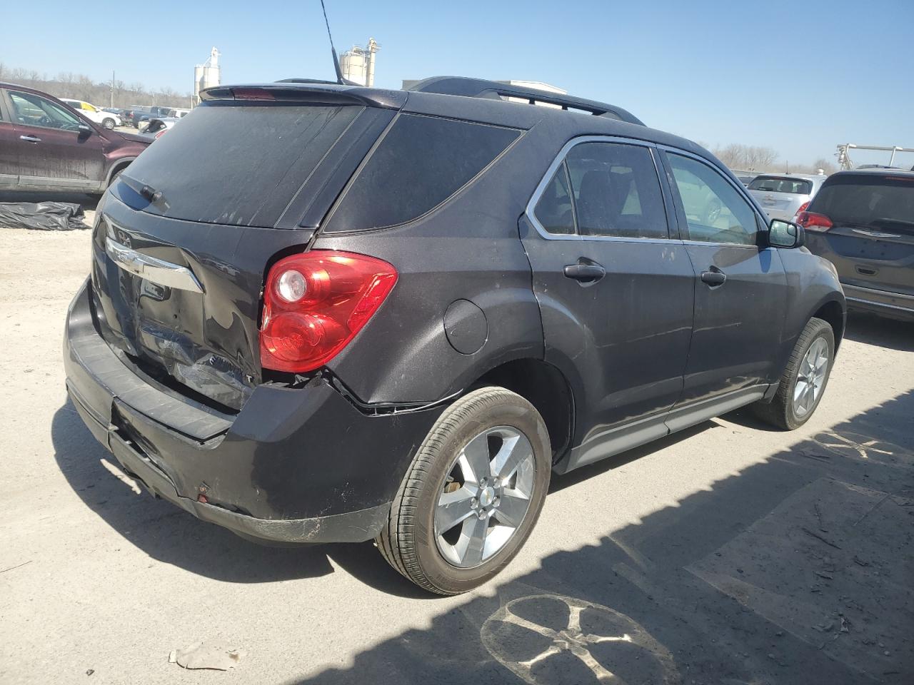 2013 Chevrolet Equinox VIN 2GNFLNEK5D6127629 Copart auction photo, rear end damage thumbnail 3