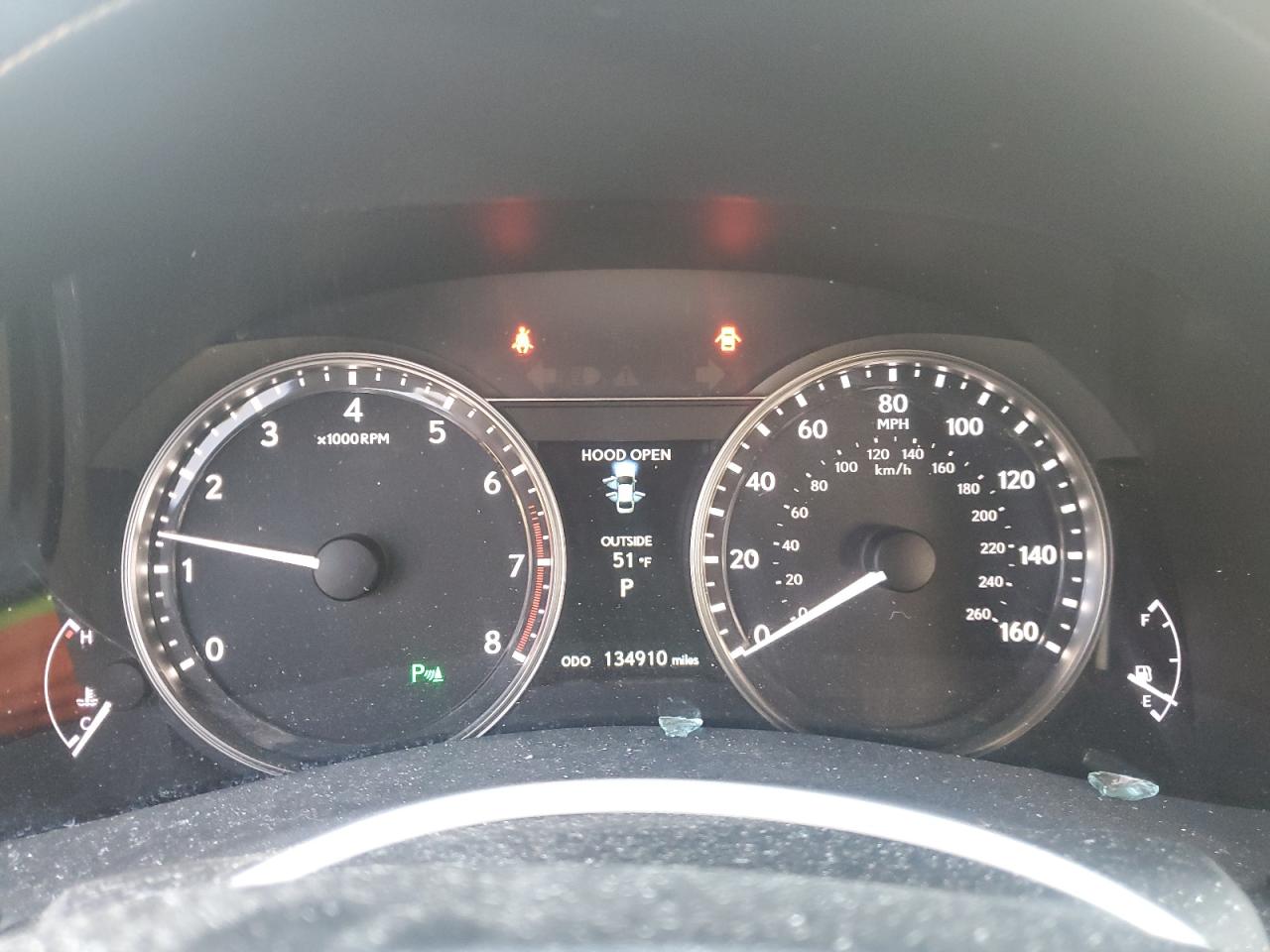 2013 Lexus GS VIN JTHCE1BL7D5017879 Copart auction photo, vandalism damage thumbnail 9
