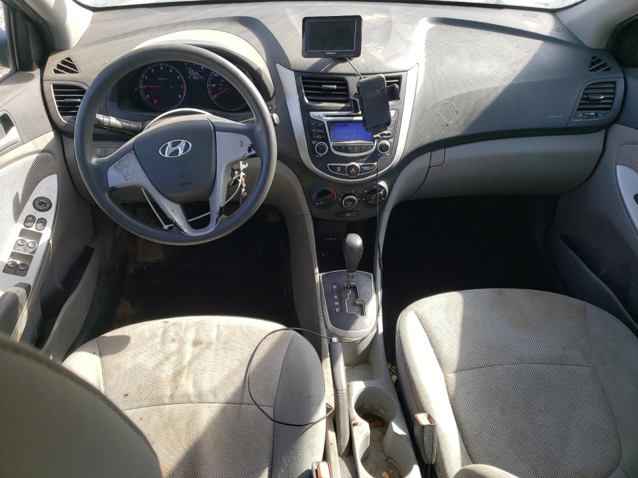 2013 Hyundai Accent VIN KMHCT4AE3DU567979 Copart auction photo, front end damage thumbnail 8