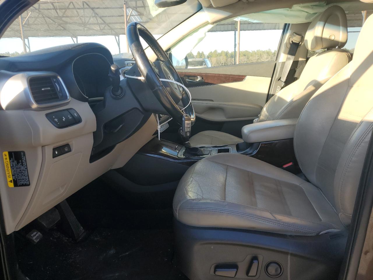 2016 KIA Sorento VIN 5XYPHDA56GG129468 Copart auction photo, all over damage thumbnail 7